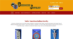 Desktop Screenshot of cherokeejewelry.com